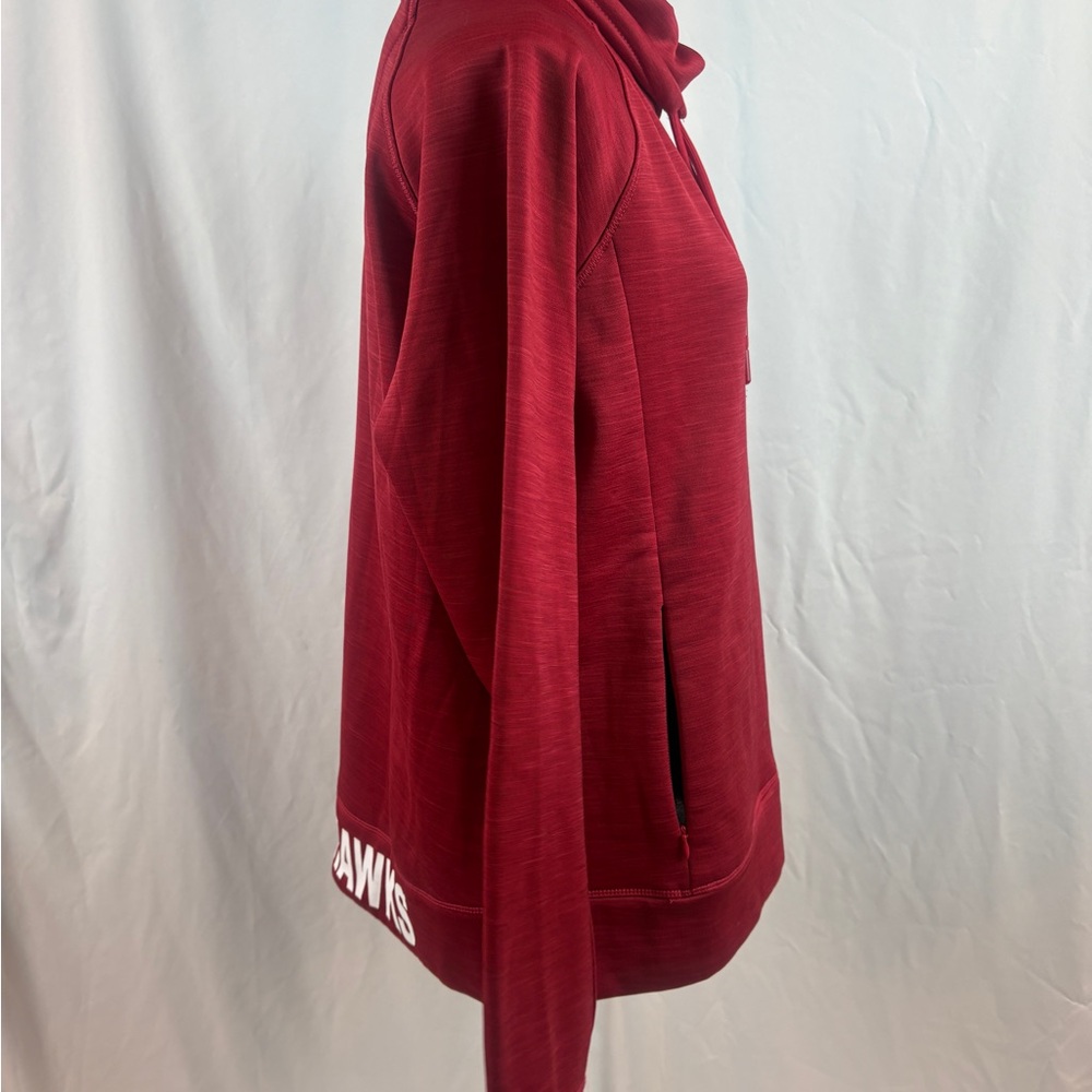 NHL Licensed Red Chicago Blackhawks Women's Sweatshirt - Picture 4 of 7